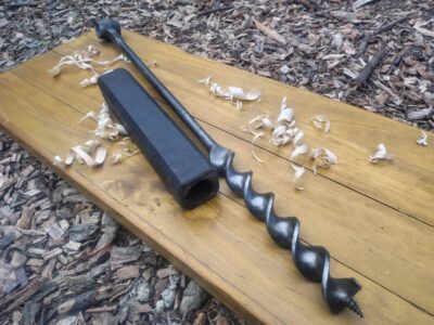 Very large original Hand Auger