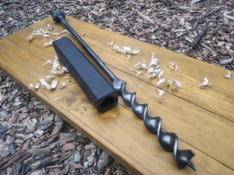 Very large original Hand Auger
