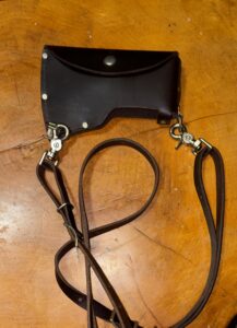 Council Tool Forest Service reissue 2020 Original Paper Label, Deluxe leather sheath w/Shoulder Strap